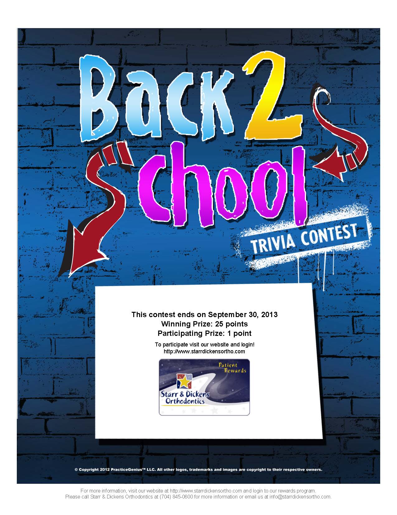 Contest Flyer